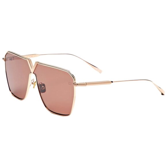 NEW VALENTINO V-GOLDSHIELD VLS-137B SUNGLASSES GOLD WOMEN EYEWEAR VALENTINO main image 4